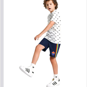 Multicolor Tape Shorts